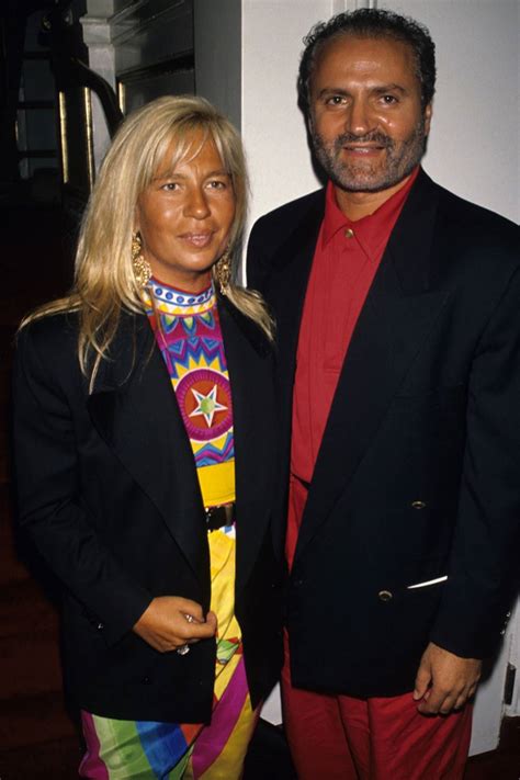 donatella e santo versace|donatella versace personal life.